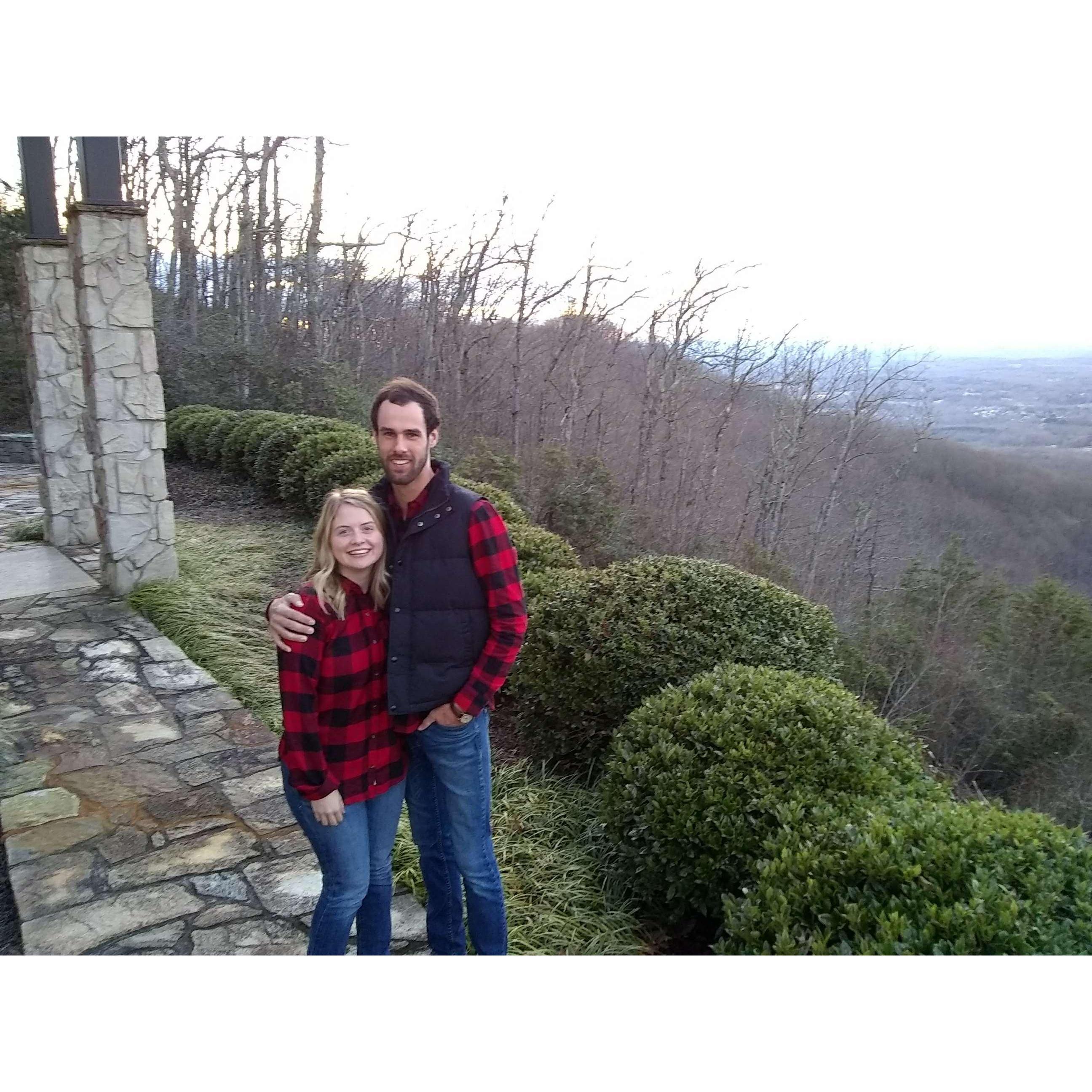 Our first Christmas - and we matched (AW)