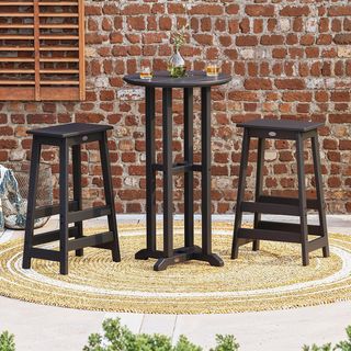 Modern Studio 3-Piece Bistro Bar Stool Set