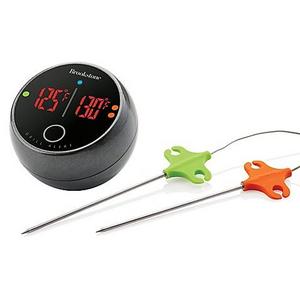 Brookstone®  Bluetooth Grill Alert Thermometer in Black