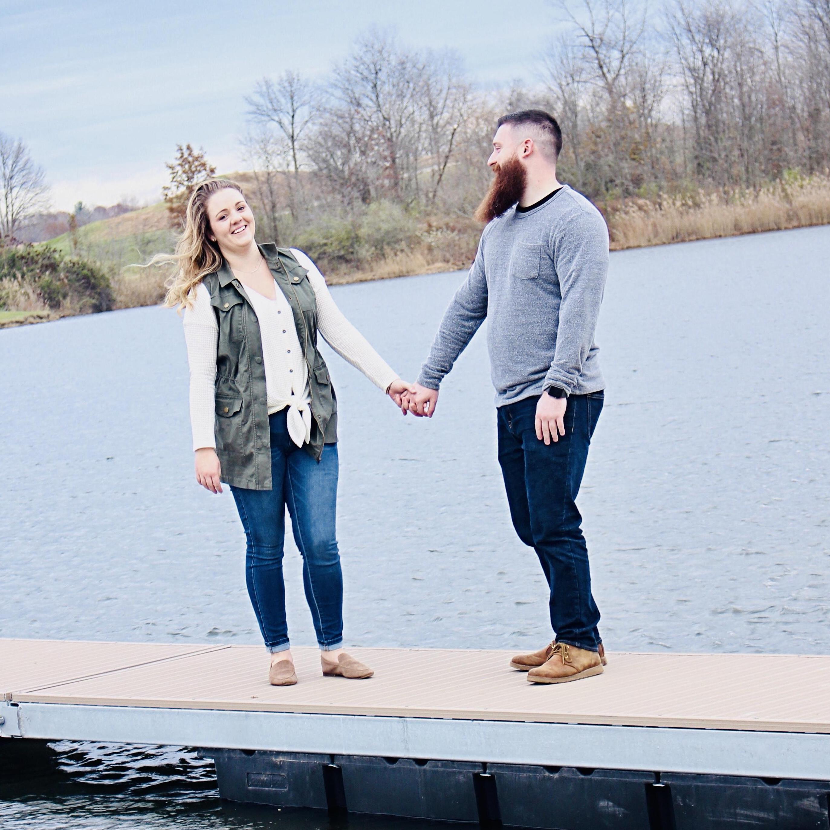 November 2018 - We had pictures taken at Friedman Park (just steps away from where we will be getting married!)