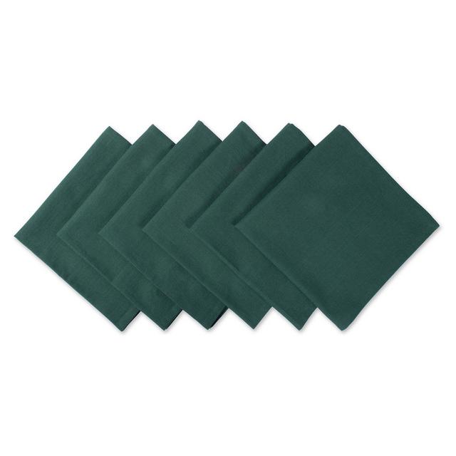 Design Imports Basics Napkins in Dark Green (Set of 6)