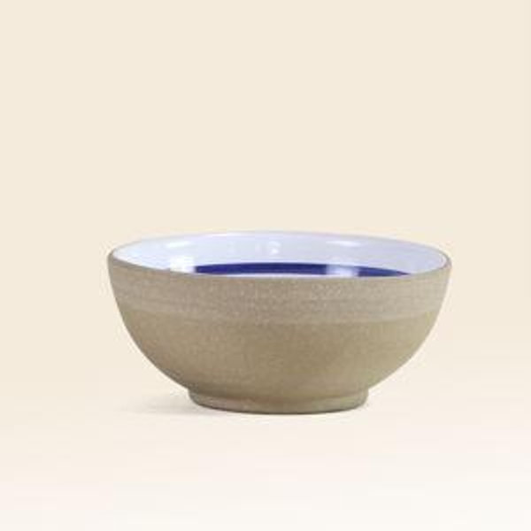 Cereal bowl in Blue Banded