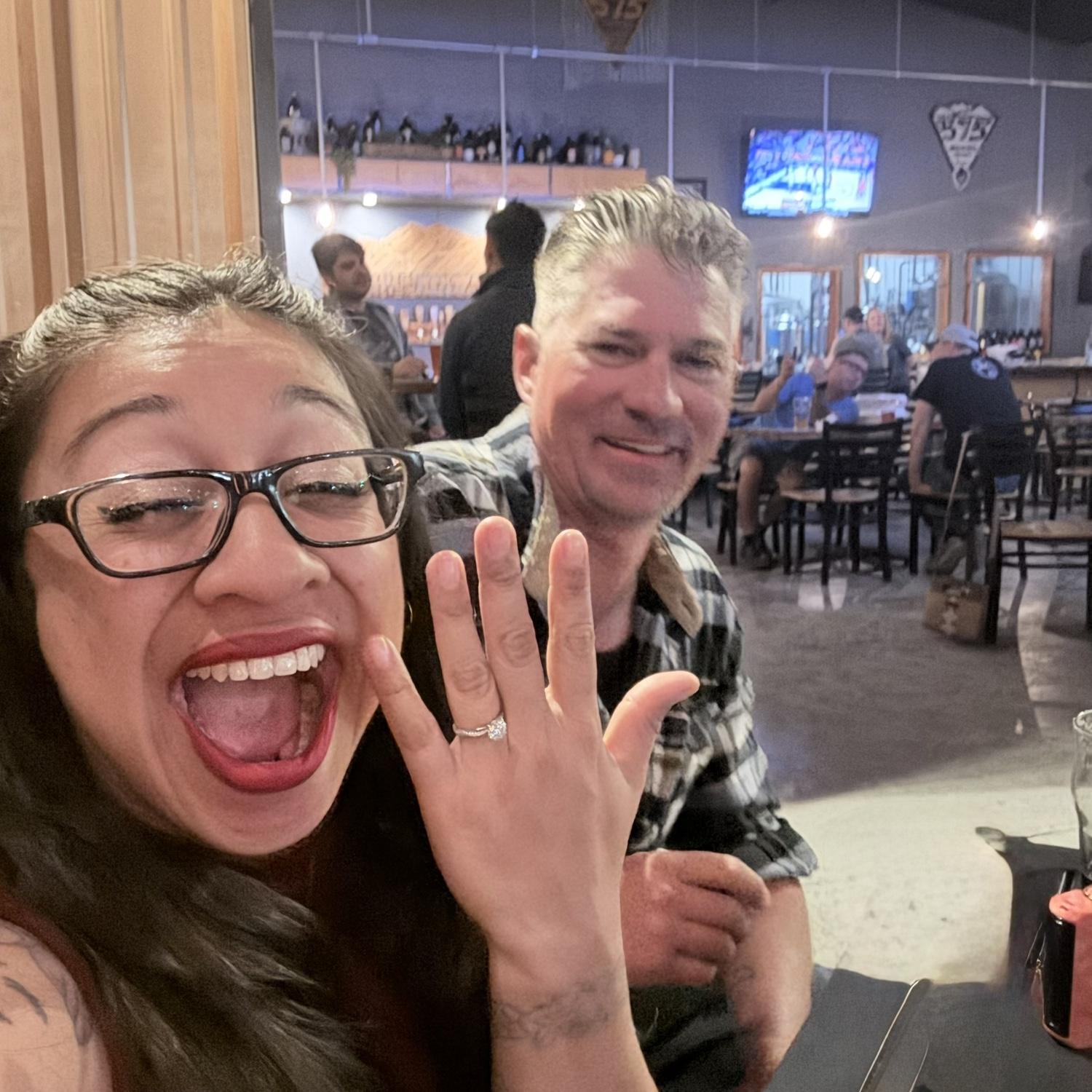 Nonchalant about our engagement 🤣