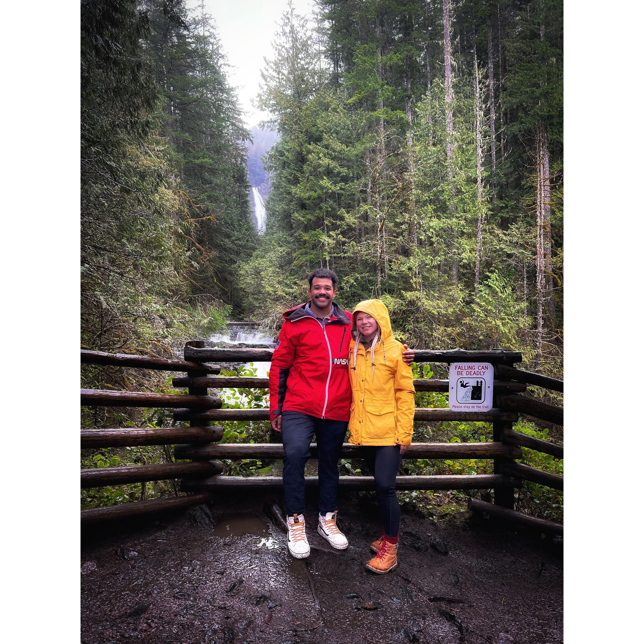 Hiking to Wallace Falls in Washington