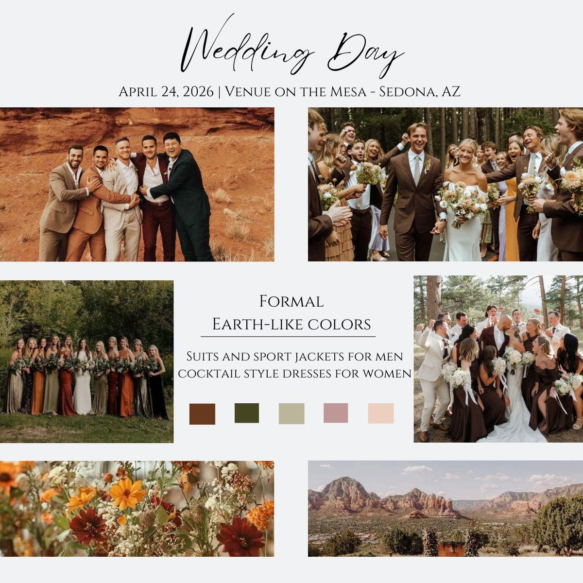 Wedding Day Attire Inspiration