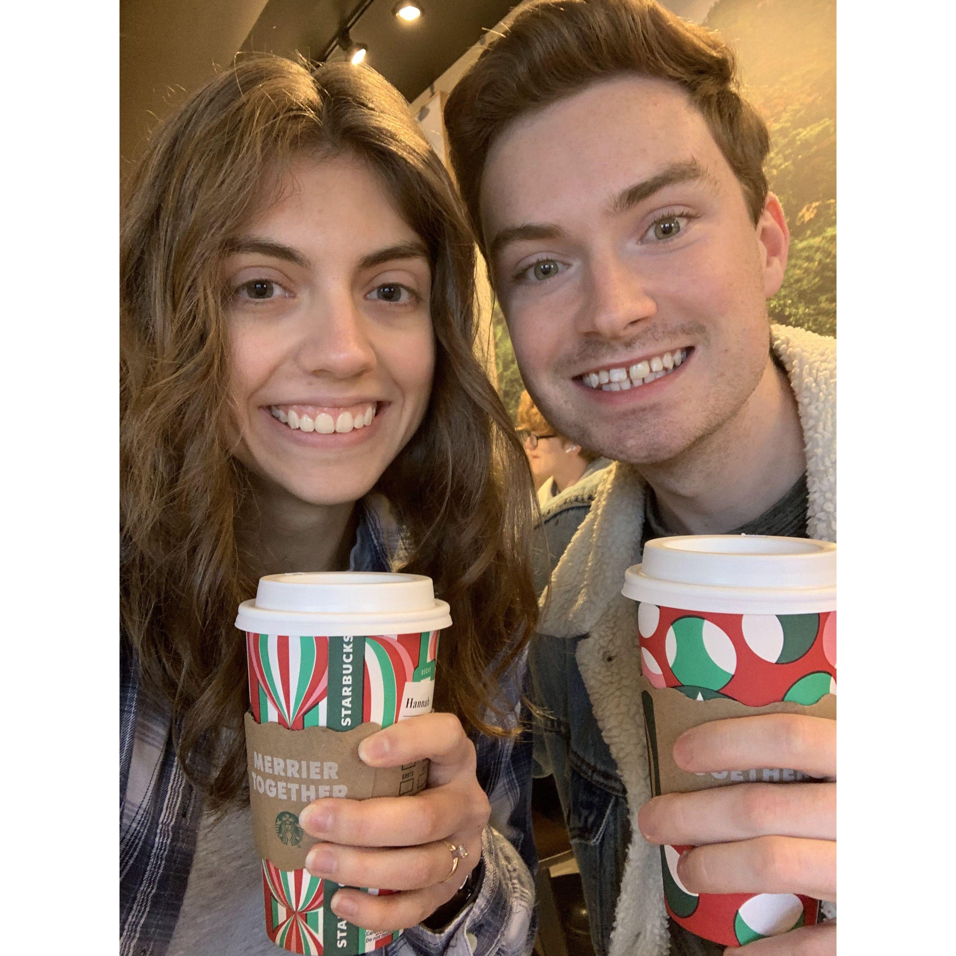 We definitely share a strong love of coffee!