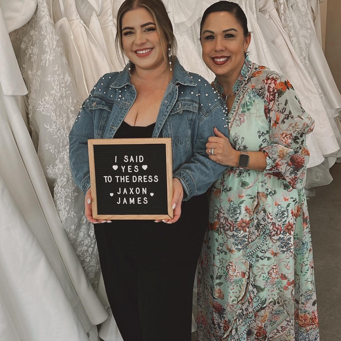 Beautiful future mother-in-law