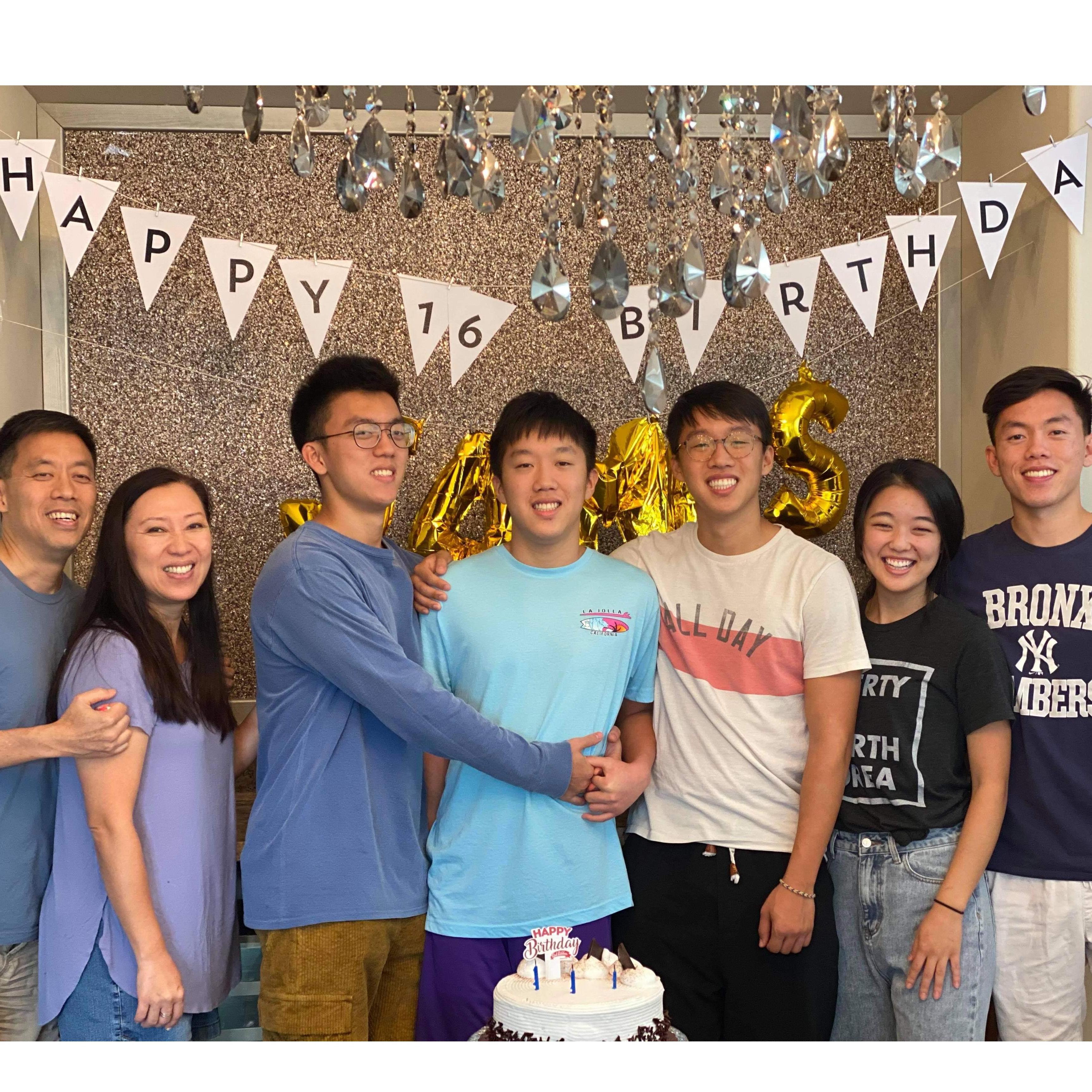 Celebrating the coolest, raddest, best younger brother on his special day. We love you, Jamie!