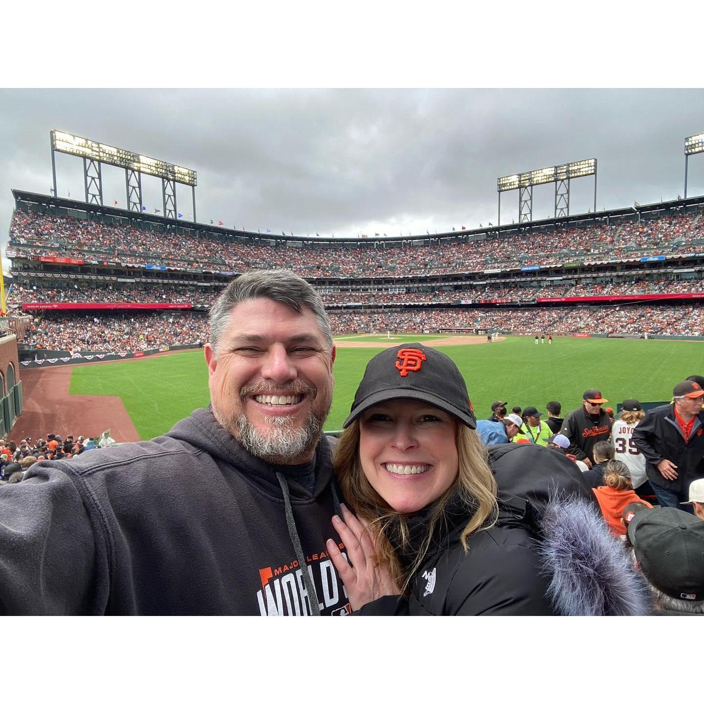 Giants Home Opener, April 2023