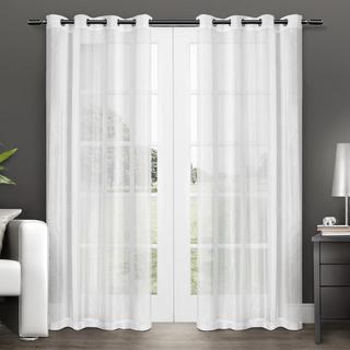 Penny Sheer Curtain Panel, Set of 2