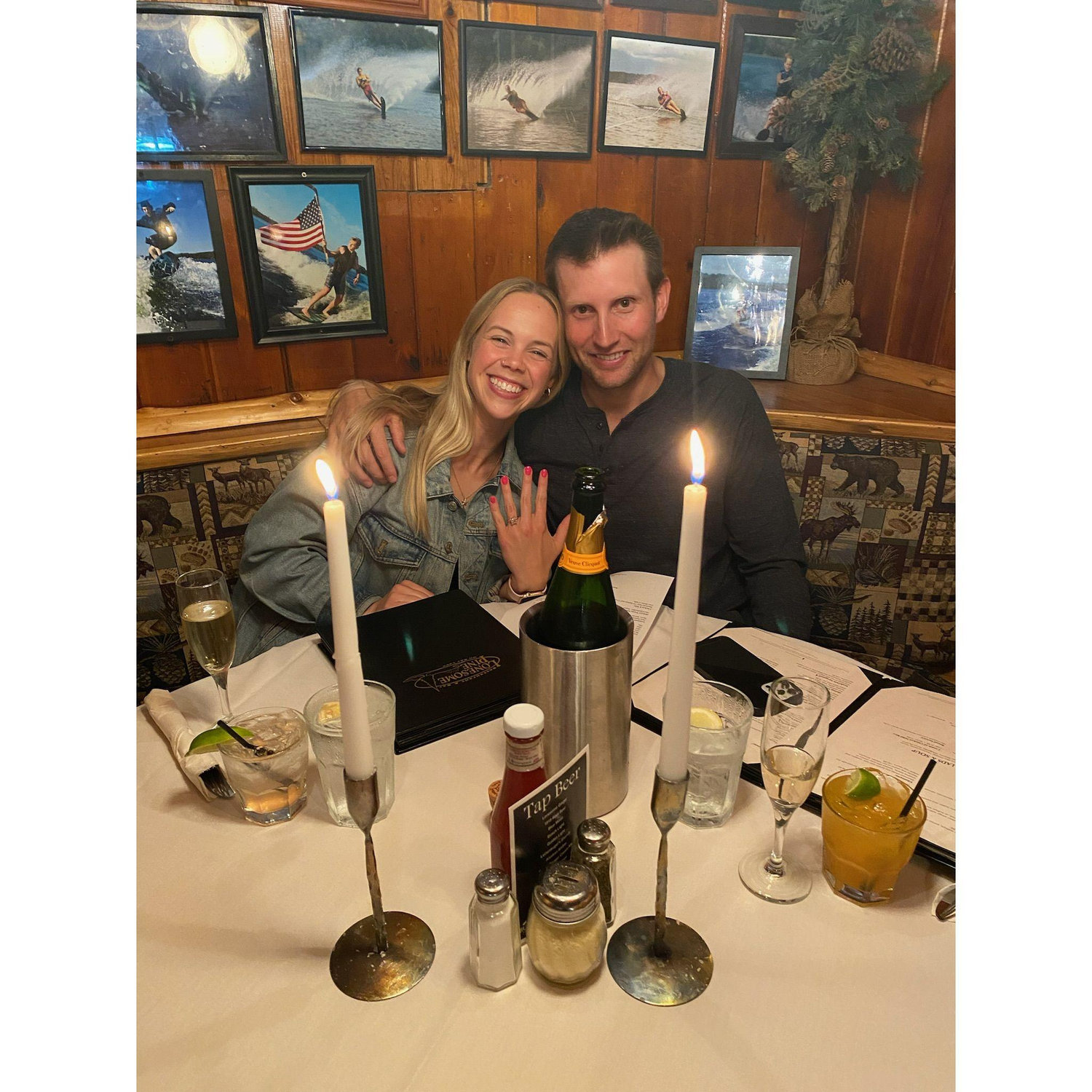Dinner in Garrison immediately following the proposal!