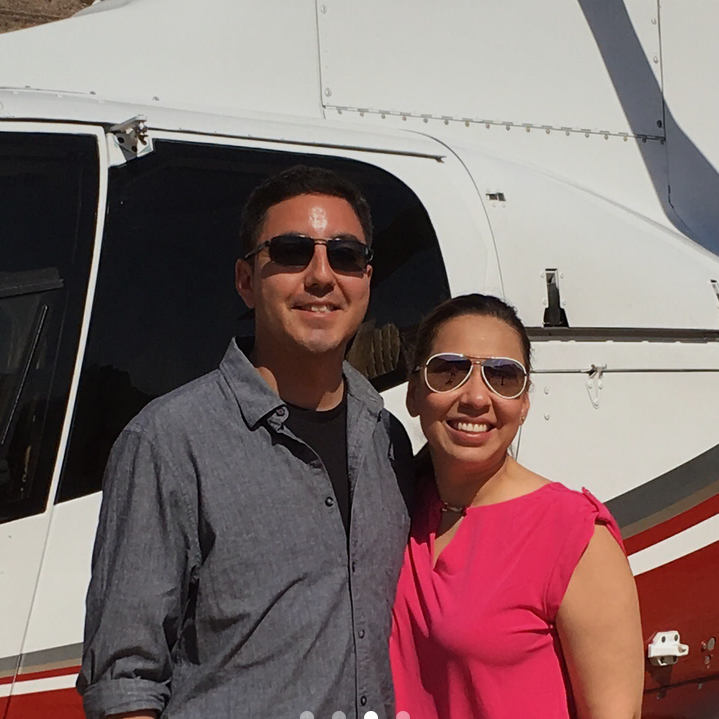 We had the most amazing helicopter ride over the Grand Canyon - AMAZING!