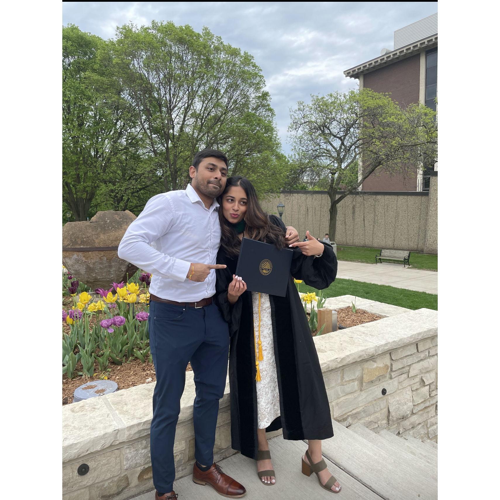 Monica's DPT graduation