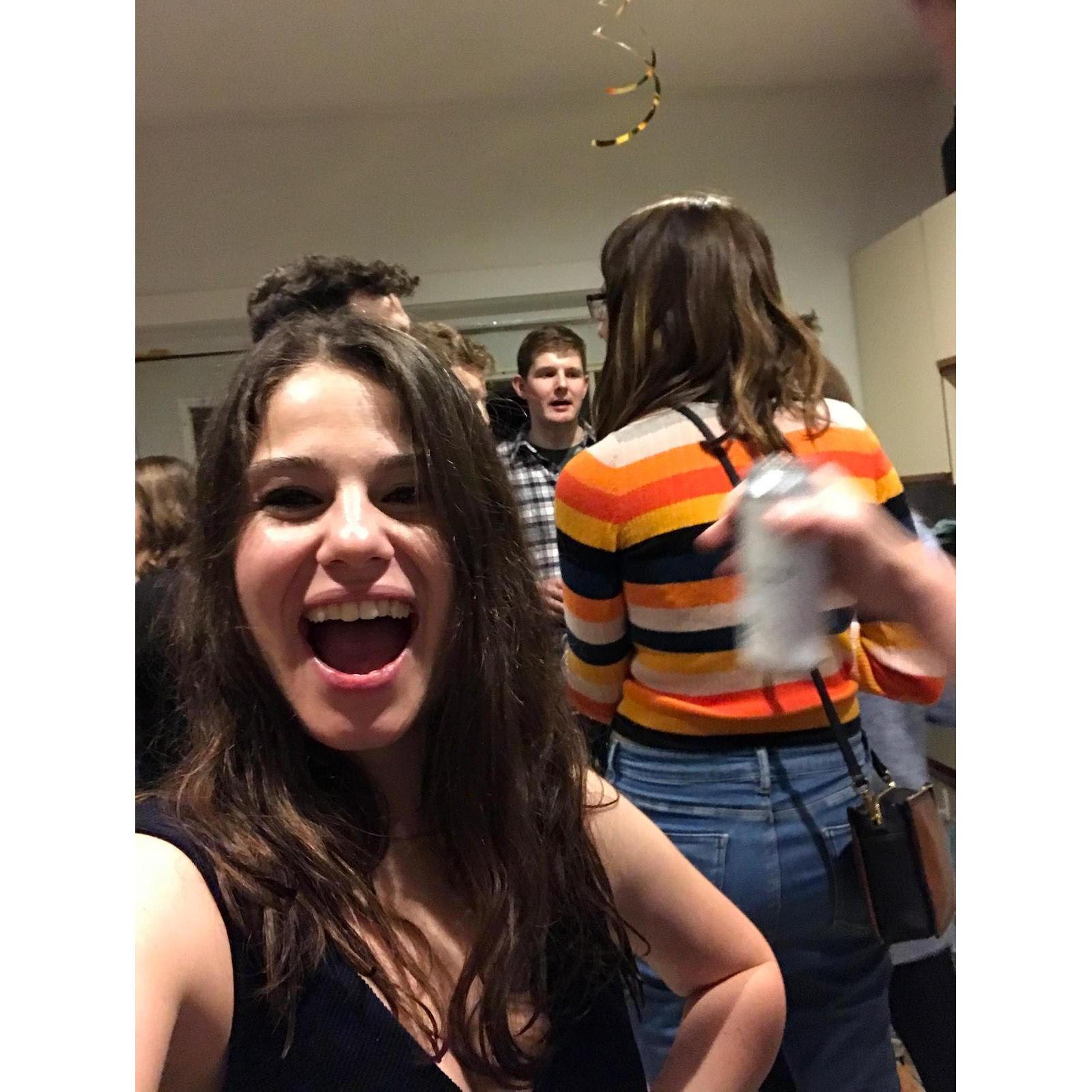 The fated selfie from the night we met.