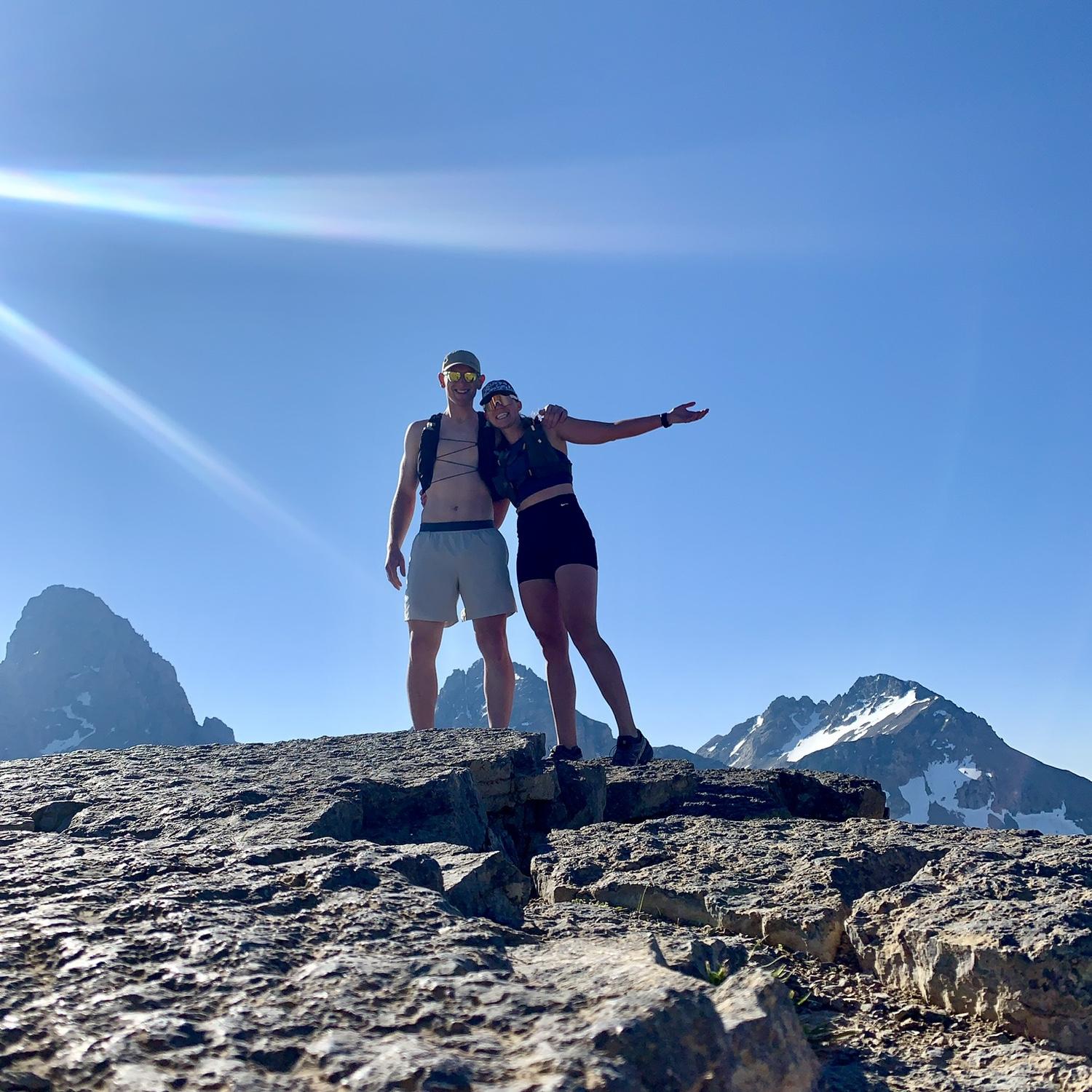 Went on countless mountain adventures (Table Top Mountain in the Tetons)