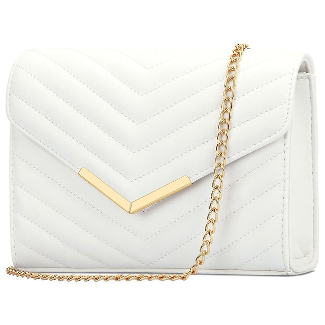 KKXIU Women Formal Vegan Leather Evening Envelope Clutch Purses and Handbags for Party Wedding Prom Bridal