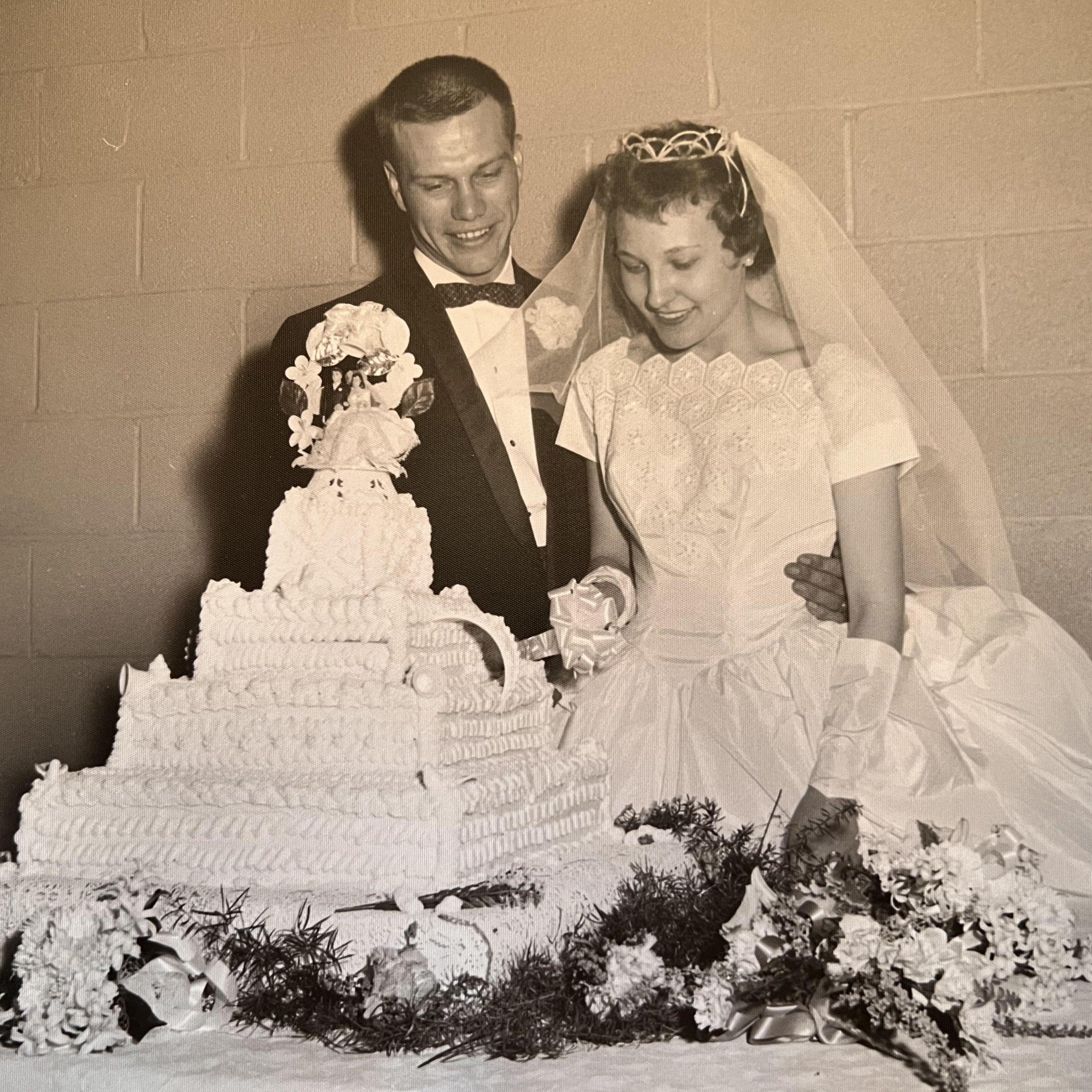 Fred and Margie Bringe. The groom’s grandparents.