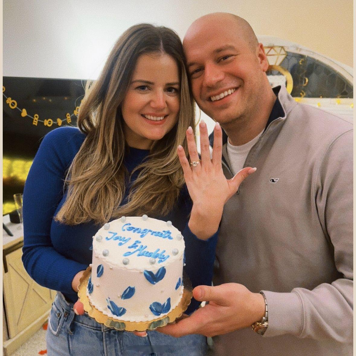 The night we got engaged!