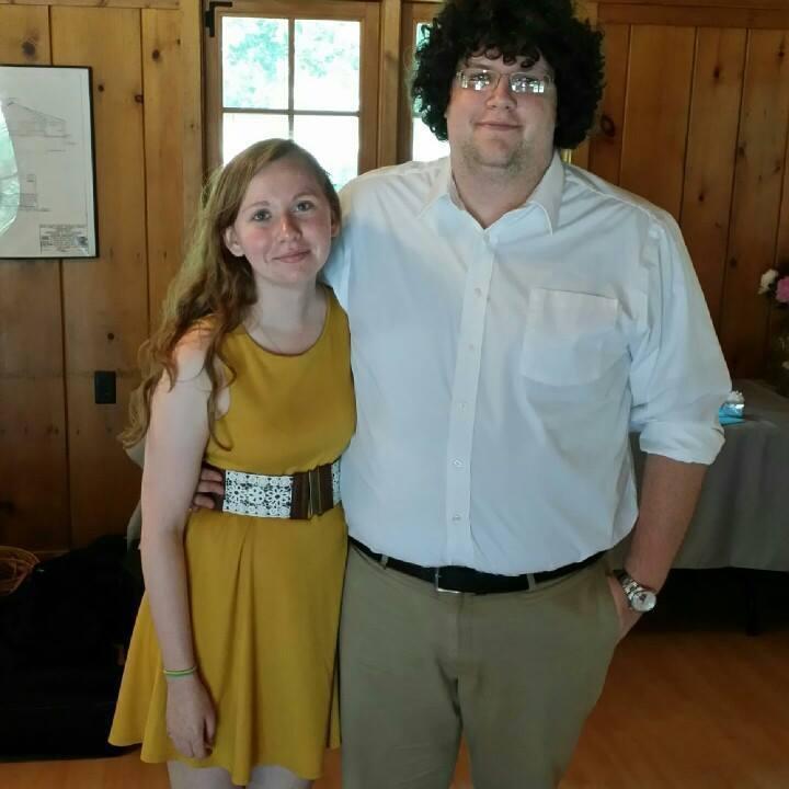 This was at a Alex and Chaalse Sidles' wedding in the summer of 2014.