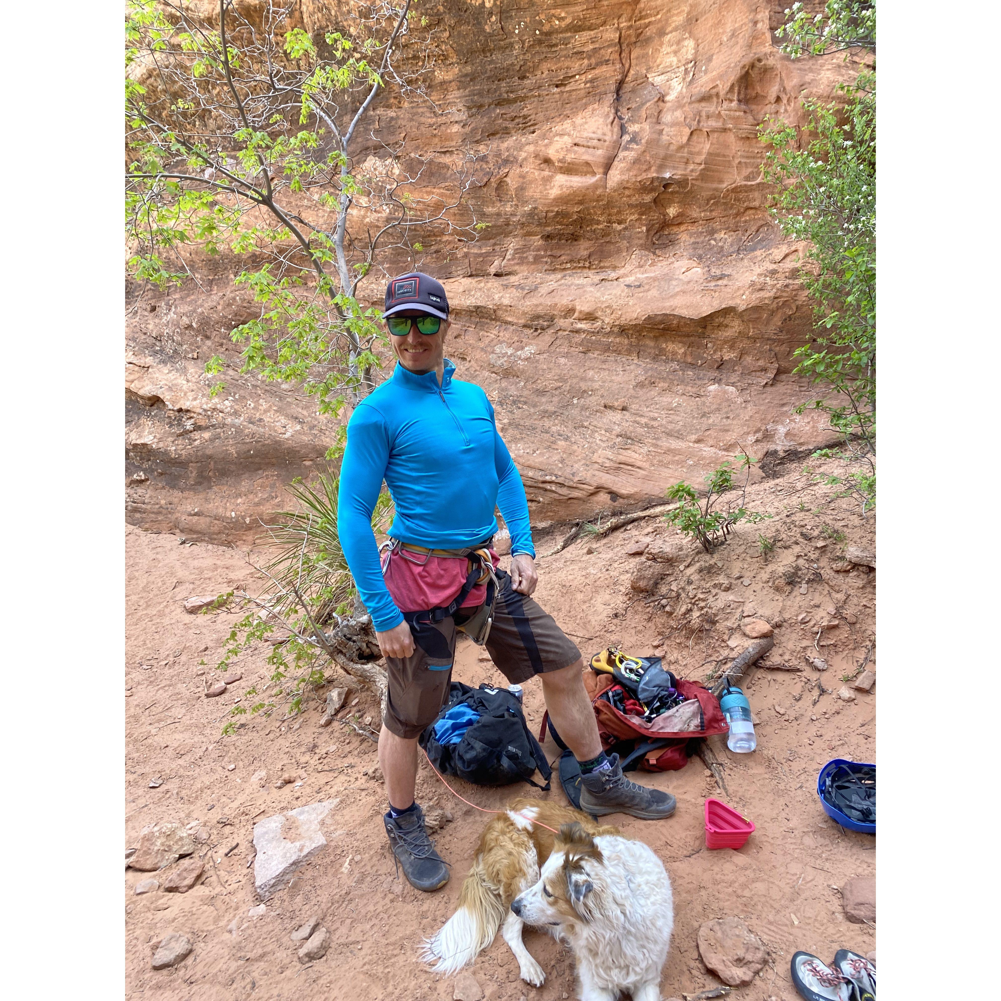 Climbing trip in Zion