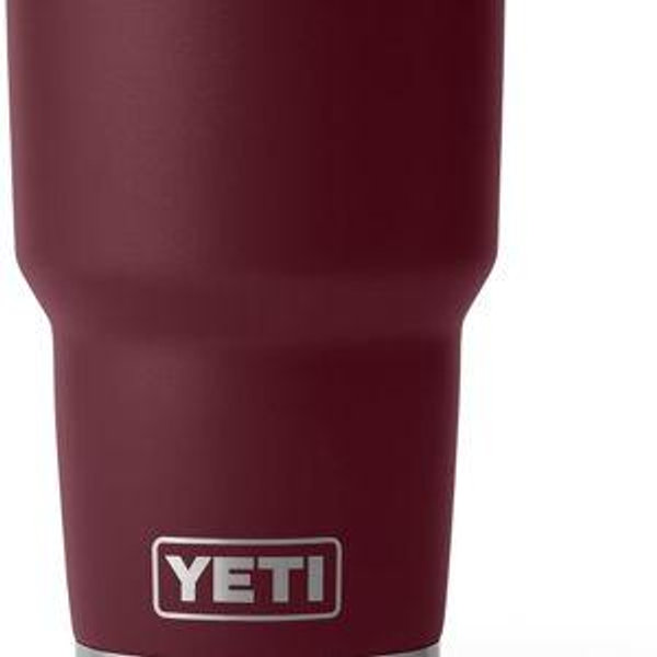 WILD VINE RED YETI Rambler 30 oz Tumbler, Stainless Steel, Vacuum Insulated with MagSlider Lid, Wild Vine Red