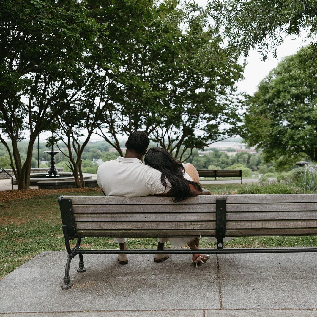 The bench where it all started...