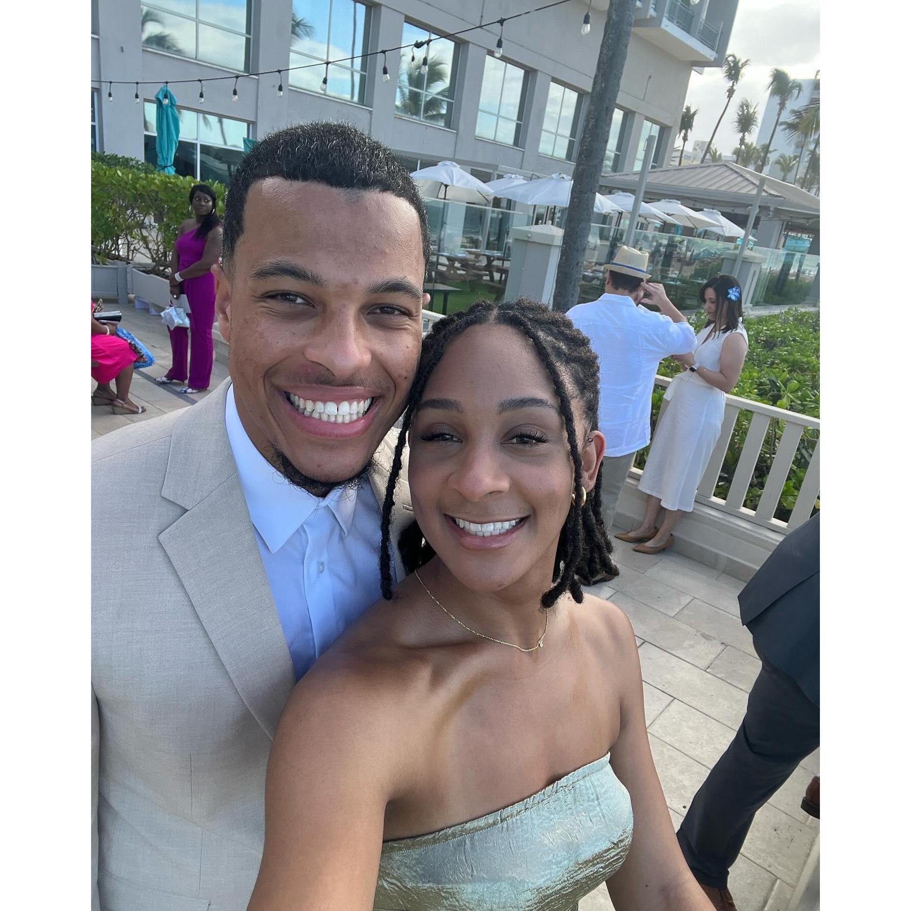 Attended our first wedding in PR!