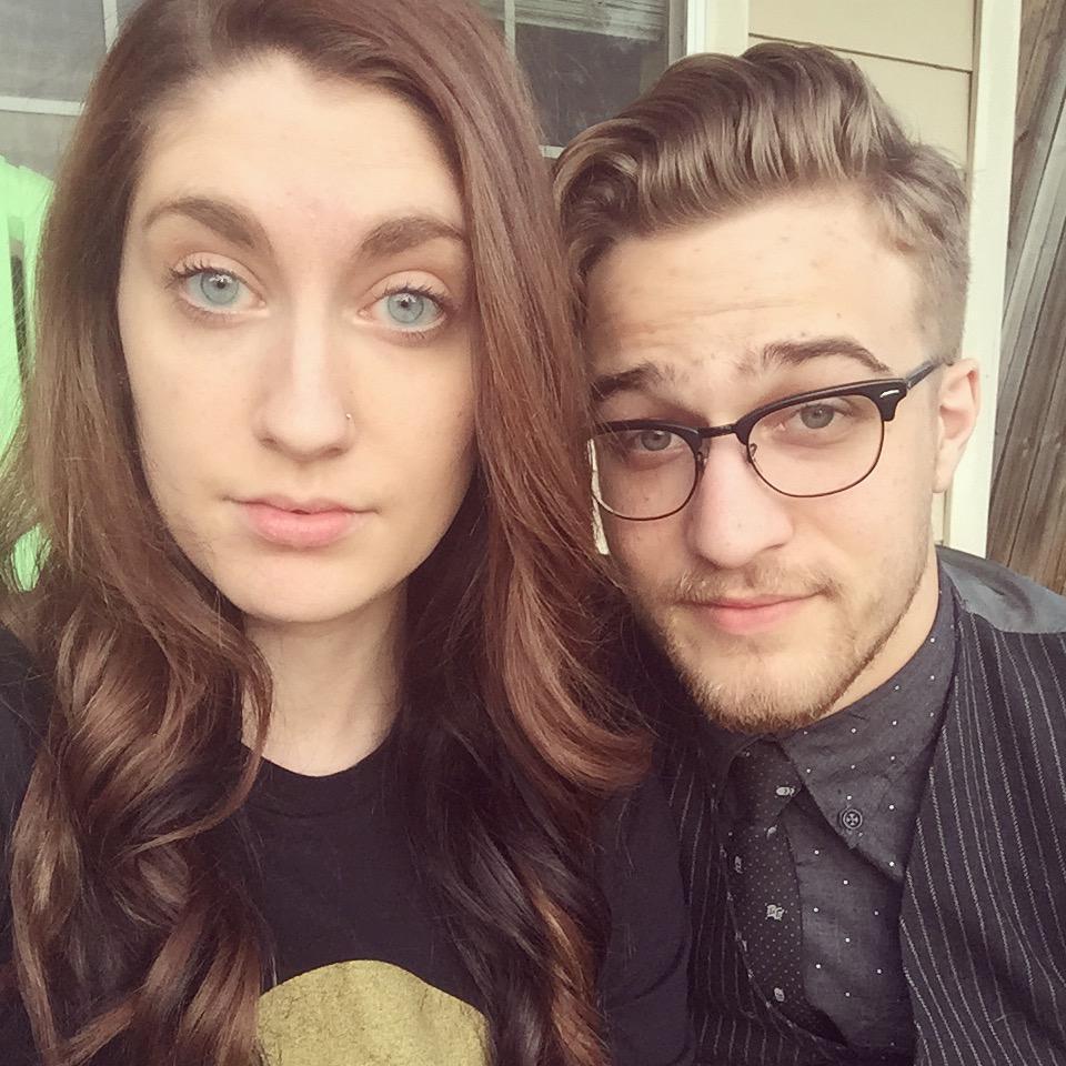 This was taken right after we had gone "Facebook Official"