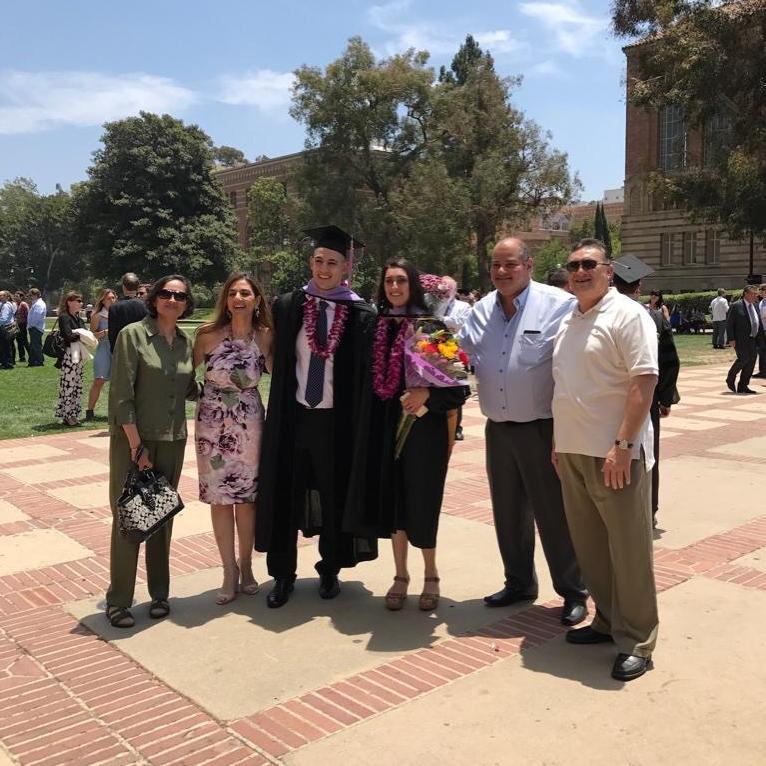 Dental school graduation with our parents!