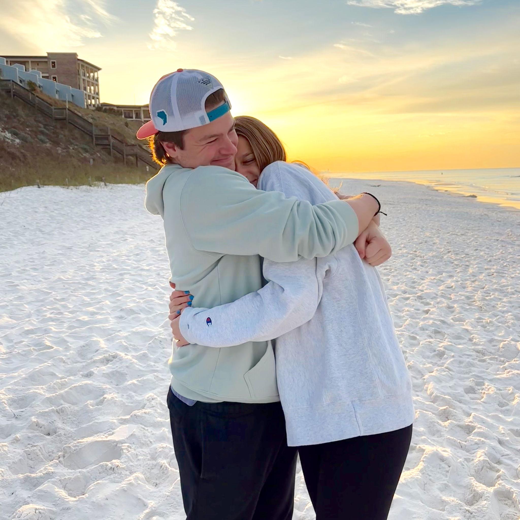 Another moment on the Florida coast together, T-2 years until proposal near this very beach!