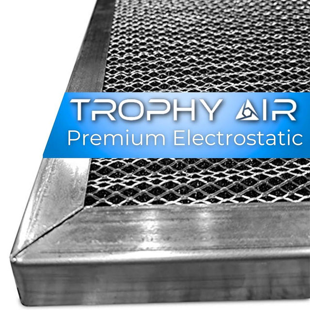 Trophy Air Washable & Reusable Electrostatic HVAC AC/Furnace Air Filter, Lasts a Lifetime, 6 Stage Permanent Air Filter, Healthier Home or Office, Made in The USA - Increases Airflow (16x24x1)