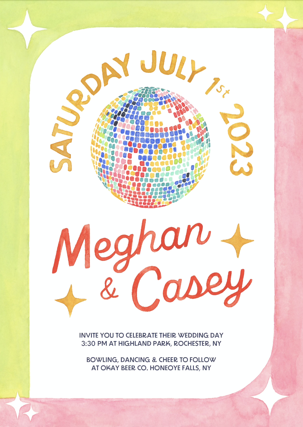 The Wedding Website of Meghan Blair and Casey Holland