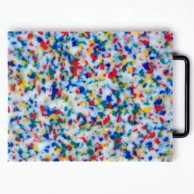 Medium Confetti Cutting Board