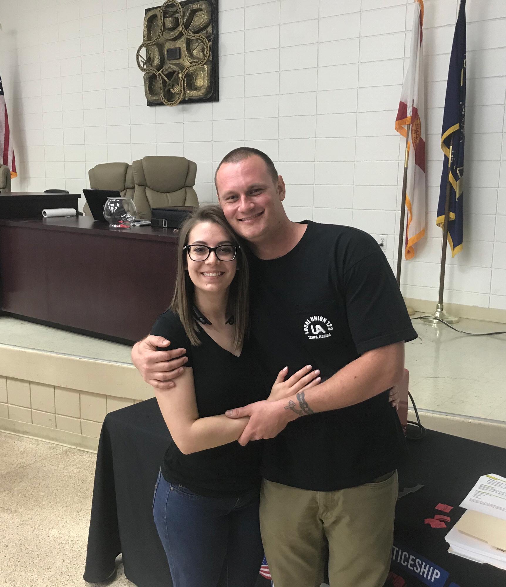Drew won the Welding Competition State Championship!
