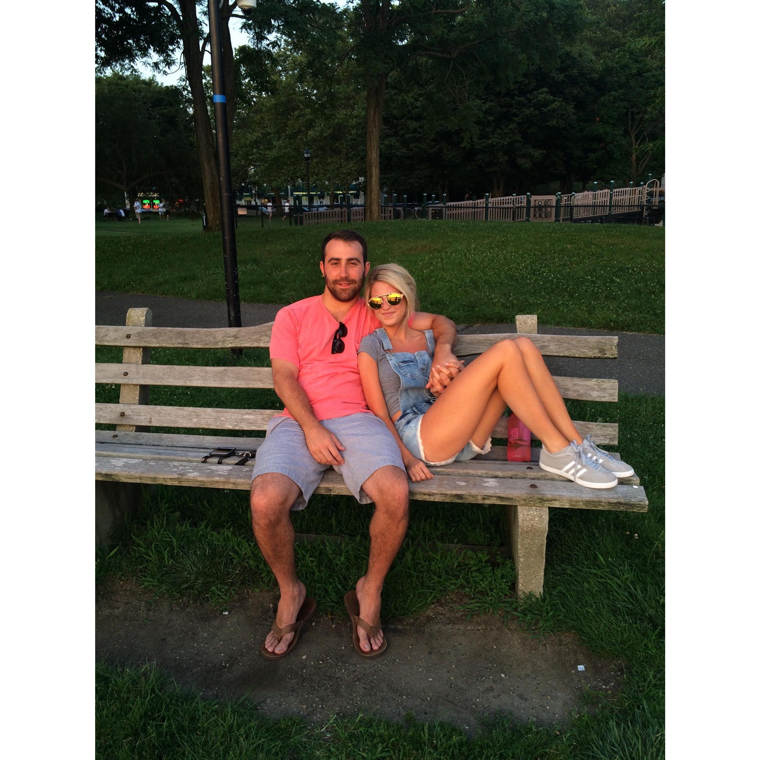 The day we started dating - July 17, 2016
