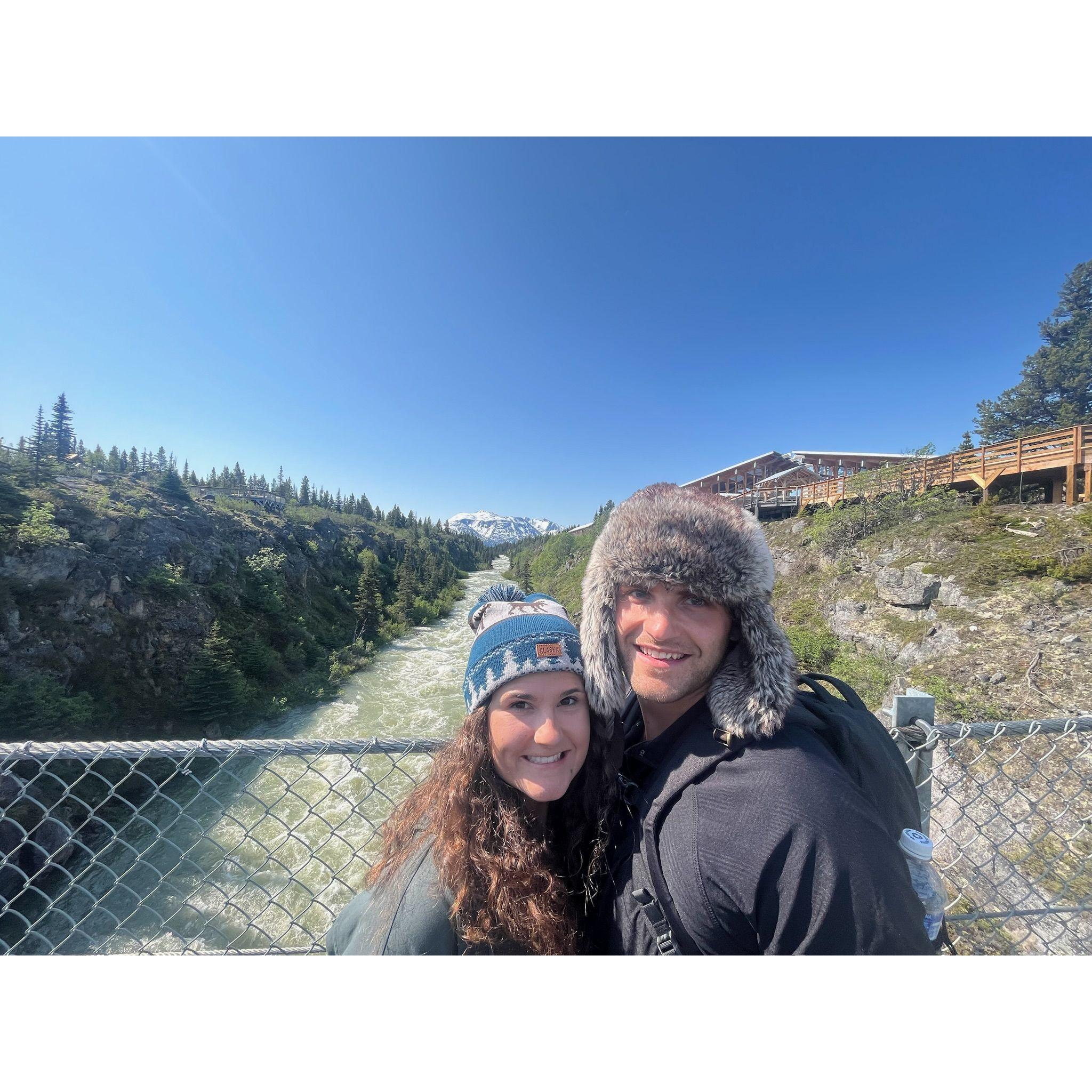The last photo we took as boyfriend and girlfriend. Lucas proposed right after this photo!
