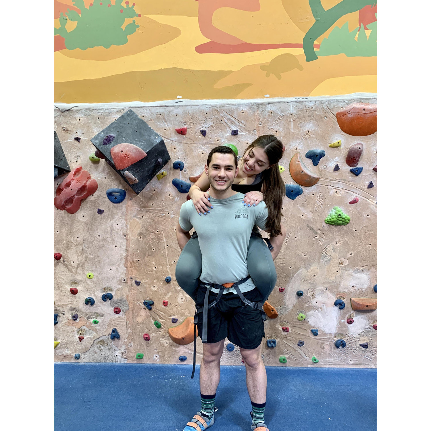 Rock climbing for Hunter's 20th Birthday!