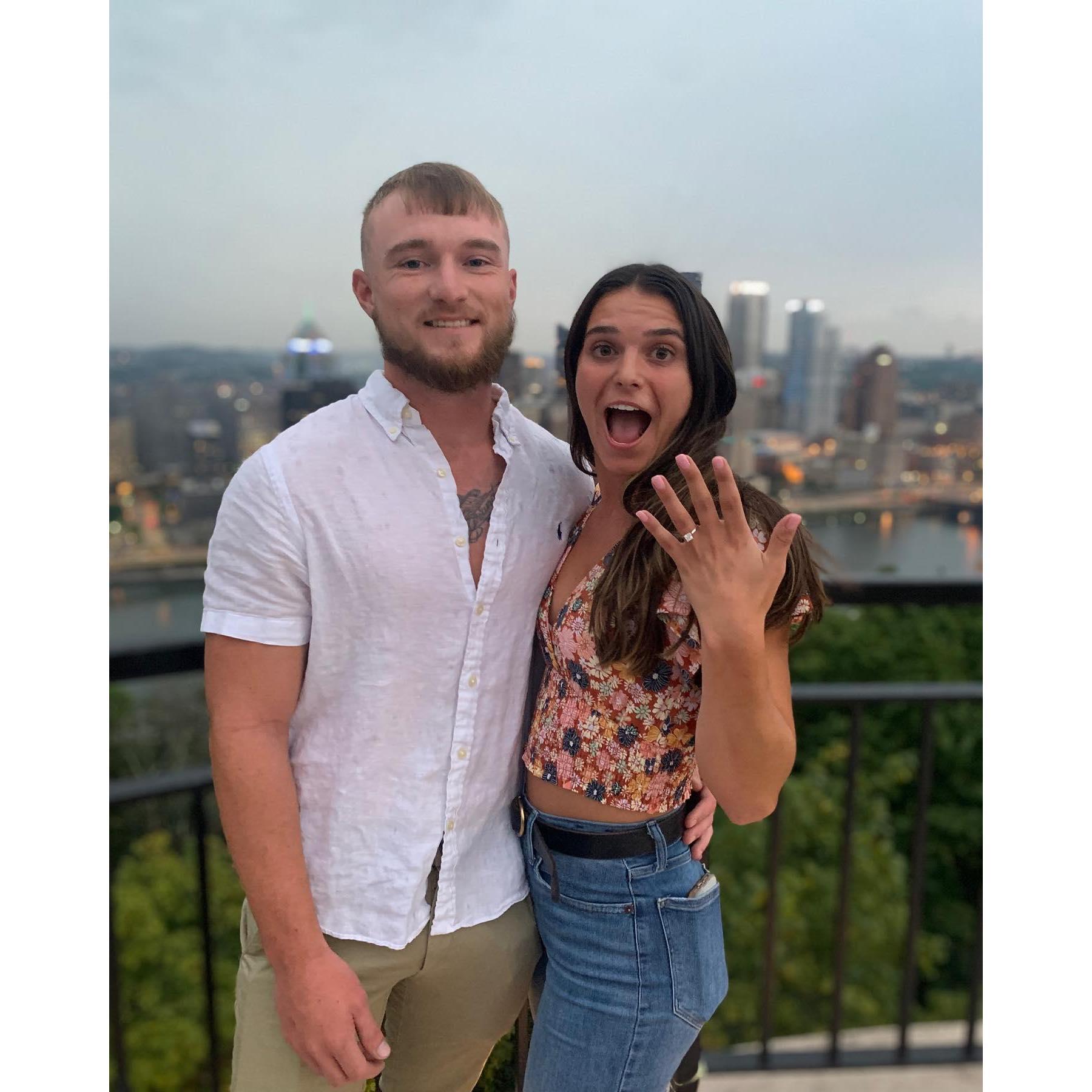 Engaged!!!...August 12, 2023
