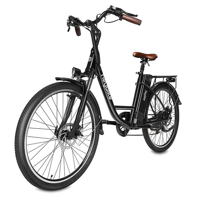 Heybike Cityscape Electric Bike 350W Electric City Cruiser Bicycle-Up to 40 Miles- Removable Battery, Shimano 7-Speed and Dual Shock Absorber, 26" Electric Commuter Bike for Adults