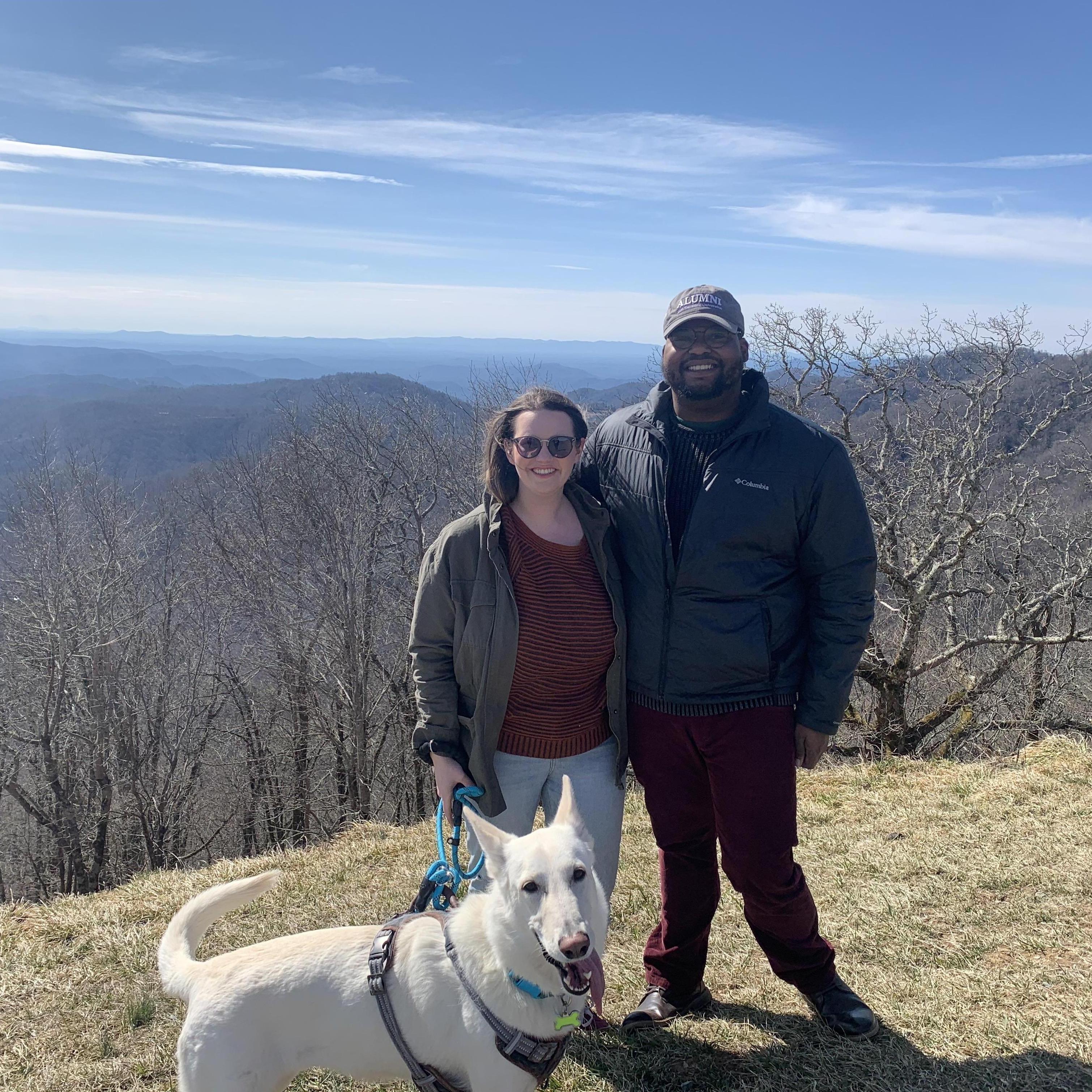 Our little family in Boone 2021