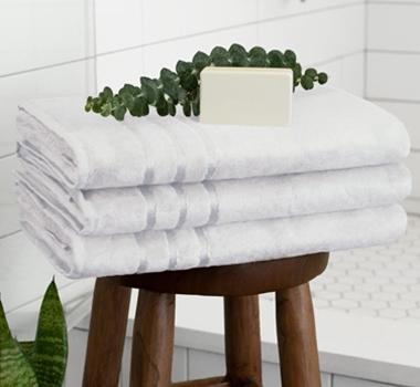 Bamboo Towels - White