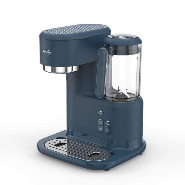 Mr. Coffee Frappe Hot and Cold Single-Serve Coffeemaker - Navy