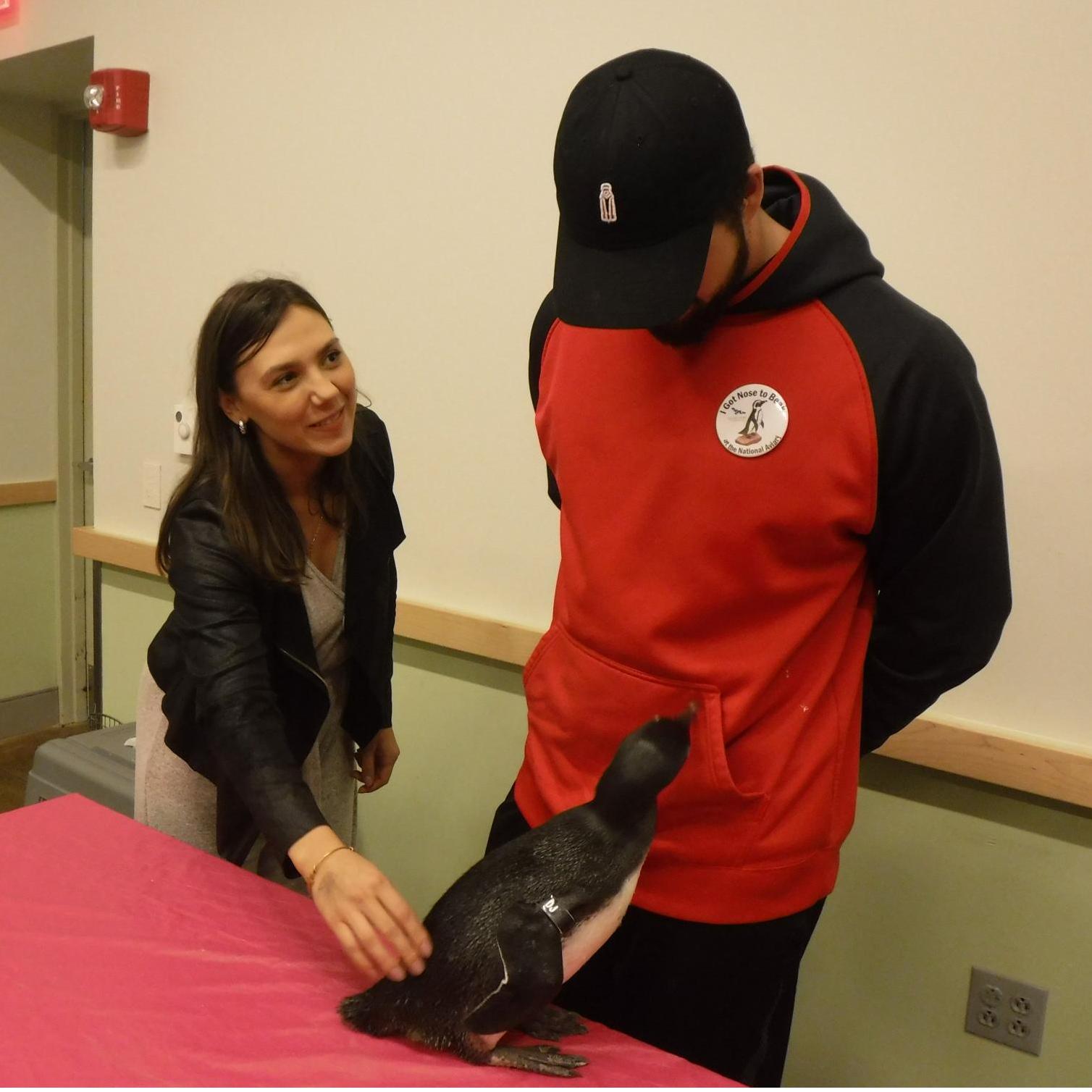 Pittsburgh Aviary;
First birthday we spent together
