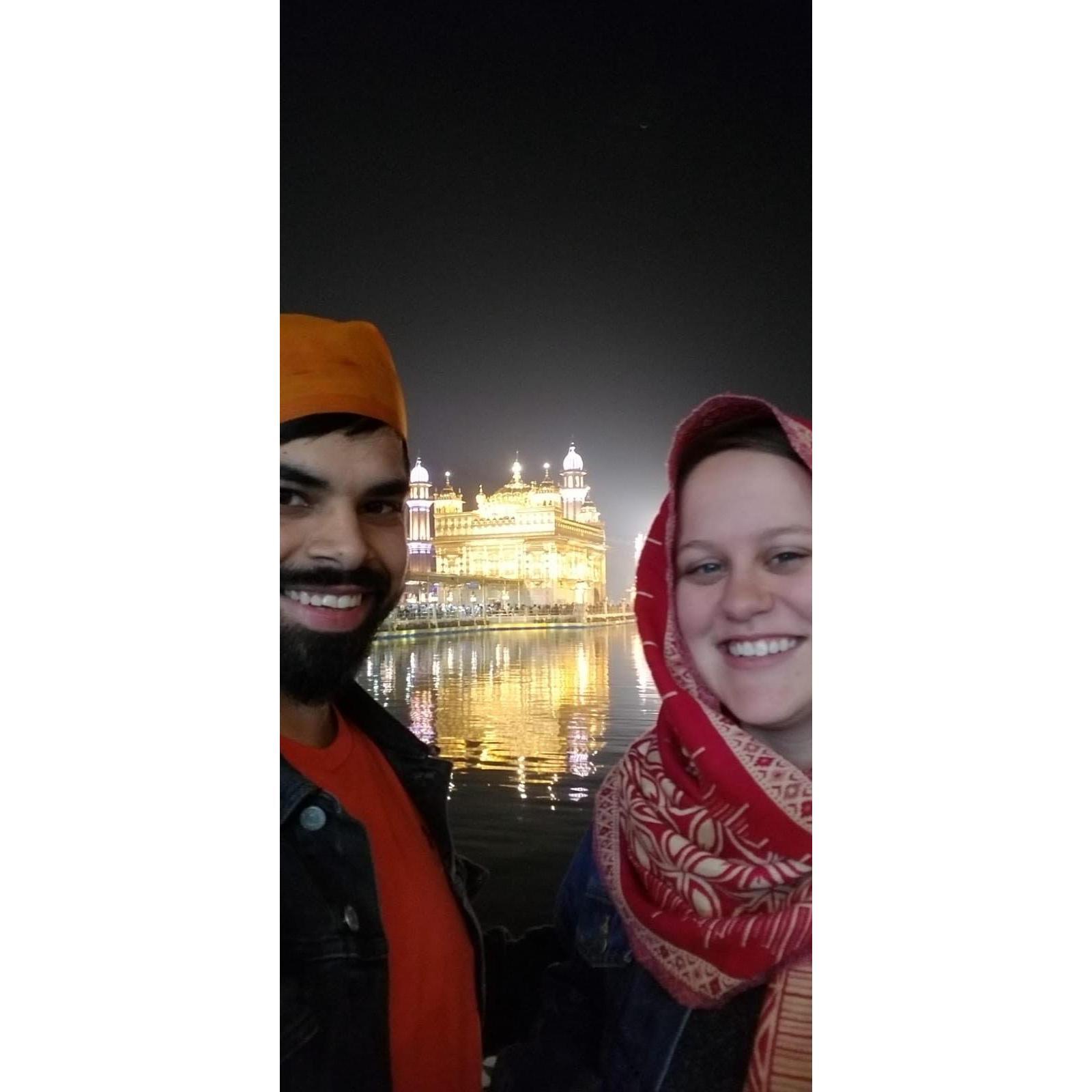 The Golden Temple. Amritsar, India!