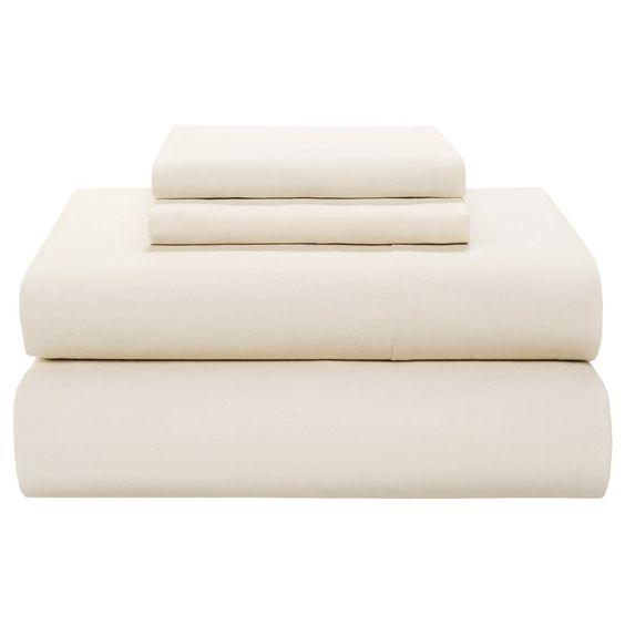 Percale Organic Cotton Sheet Set