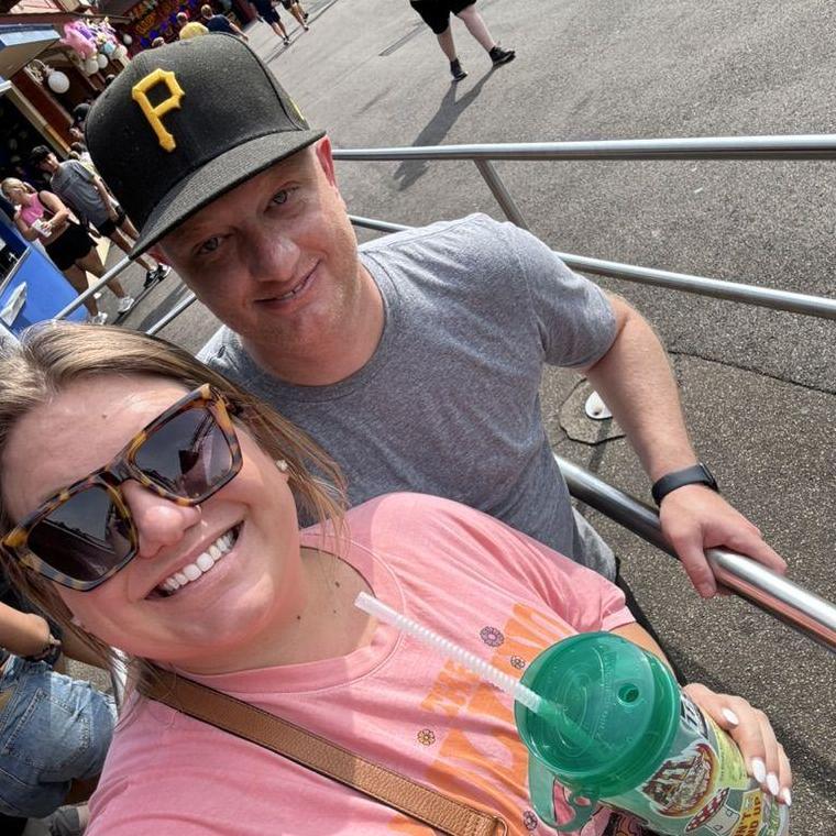 Riding roller coasters @ Kennywood 🎢