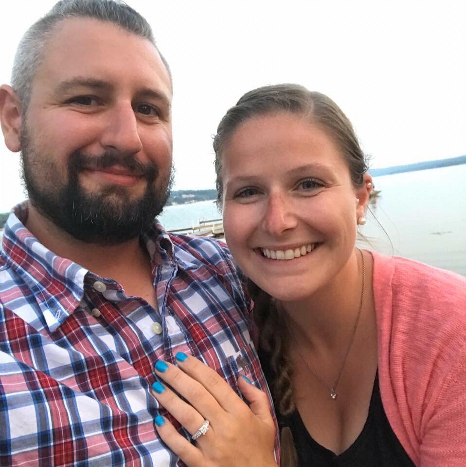 We’re getting married! Proposal at Canandaigua Lake, NY. July 2018.