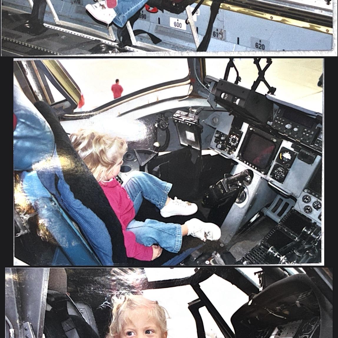 Kailey always knew she’d end up with a pilot!