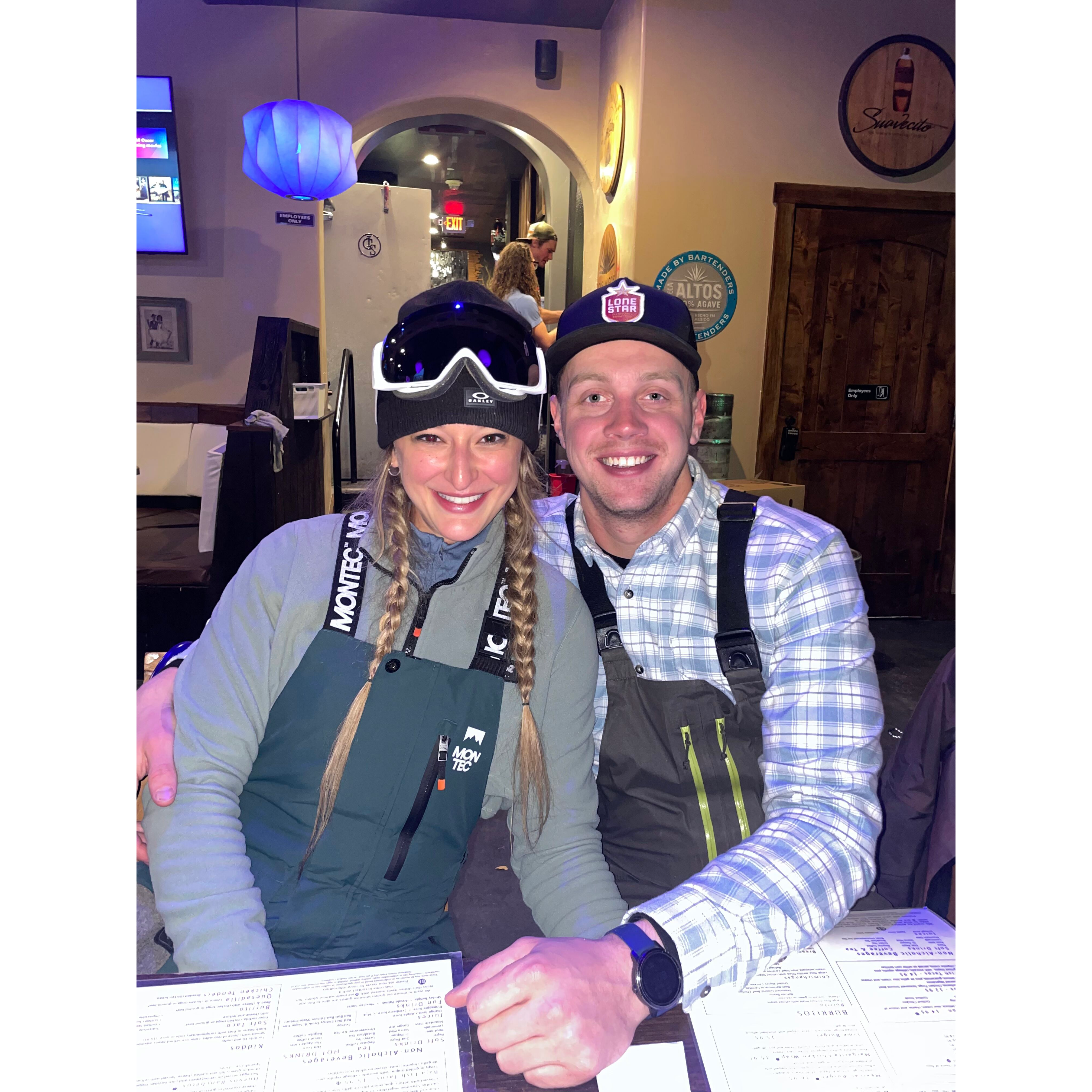 We miss Tex-Mex so much that we found the only Mexican restaurant in Keystone to eat at for dinner.
