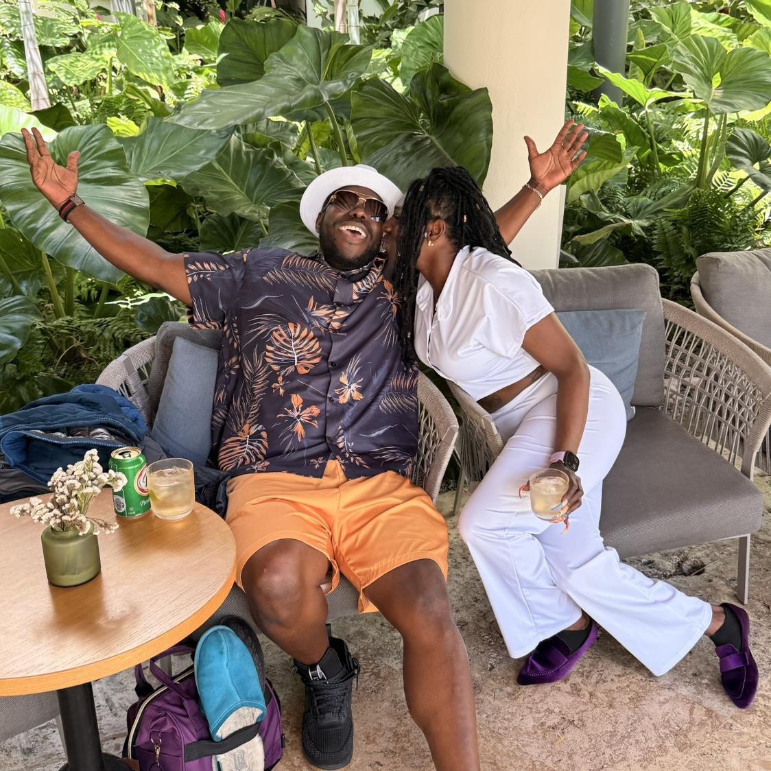 Dionia took me on Surprise birthday trip to the Dominican Republic. The all inclusive resort was unbelievable. I had the very best time
